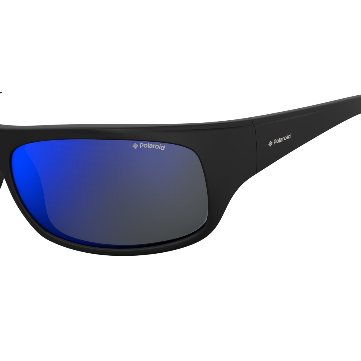 Oculos Solar Polaroid 07886 0035x 66 Preto Fosco Lente Azul Espelhada Polarizada Preto 3