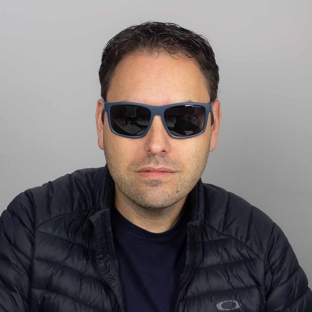 Oculos Solar Speedo Ecowave 9 D11 Azul Fosco Lente Cinza Polarizada Azul 4
