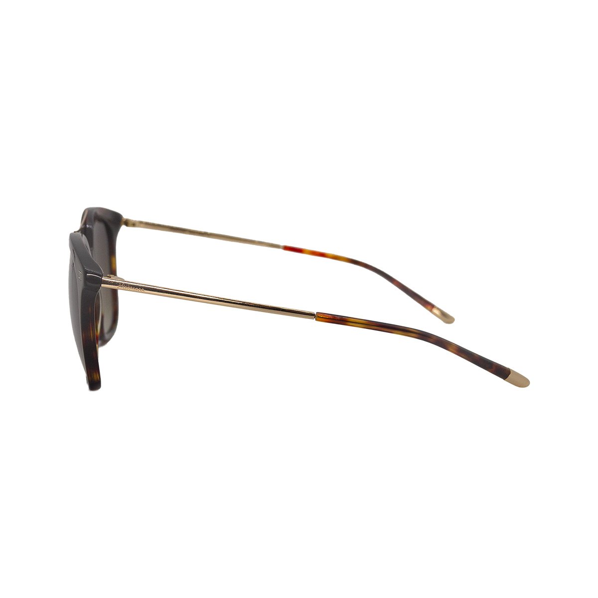 Oculos Solar Hickmann Hi9048 G21 Marrom Brilho Havana Lente Marrom Degrade Marrom 3