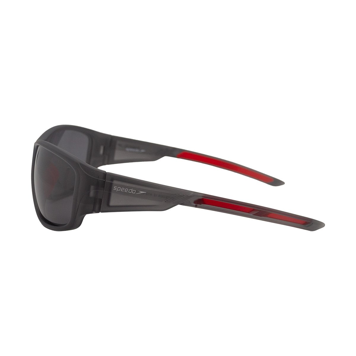 Oculos Solar Speedo Speeder 12 H12 Cinza Fosco Lente Cinza Polarizada Cinza 3