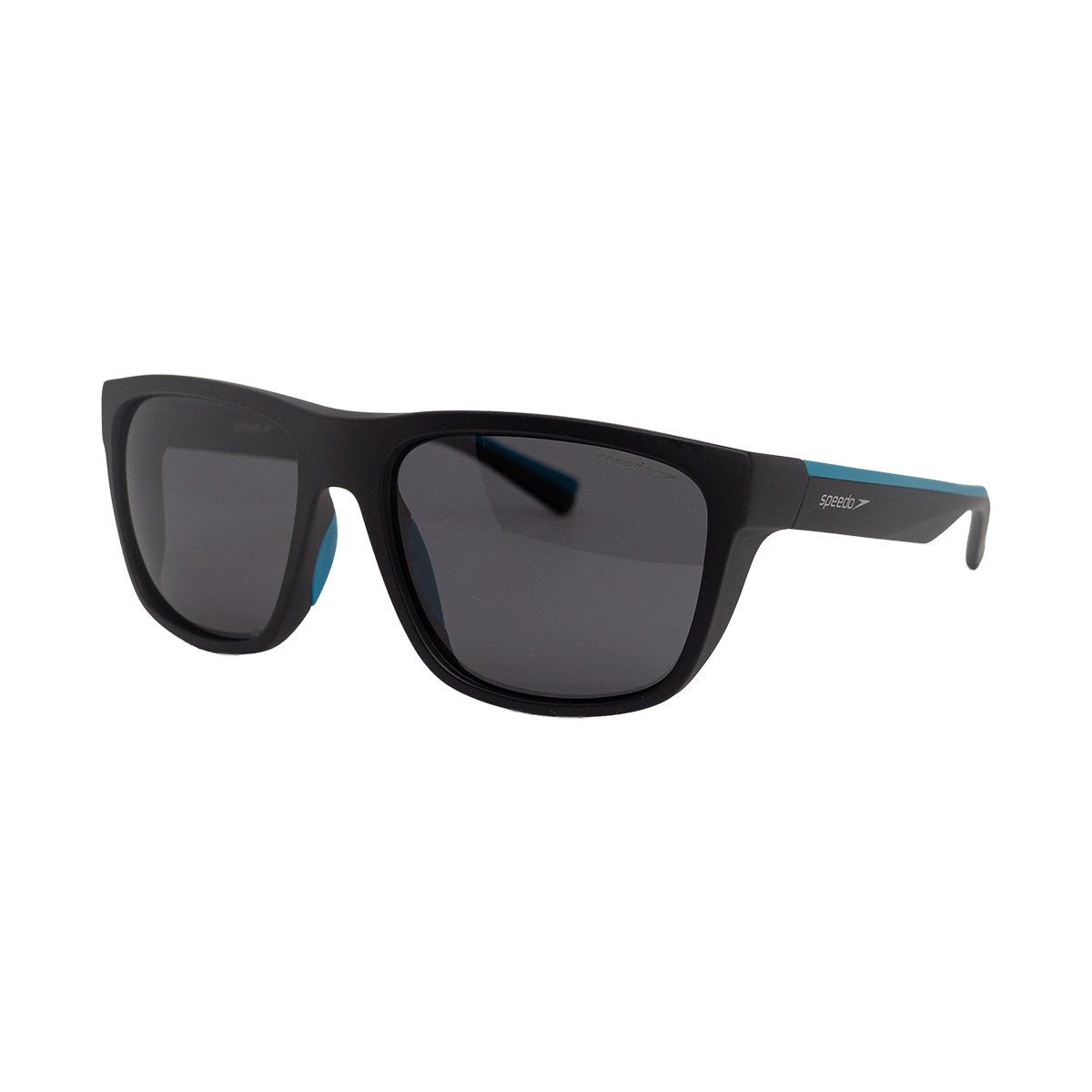 Oculos Solar Speedo Speeder 14 A11 Preto Fosco Lente Cinza Polarizada