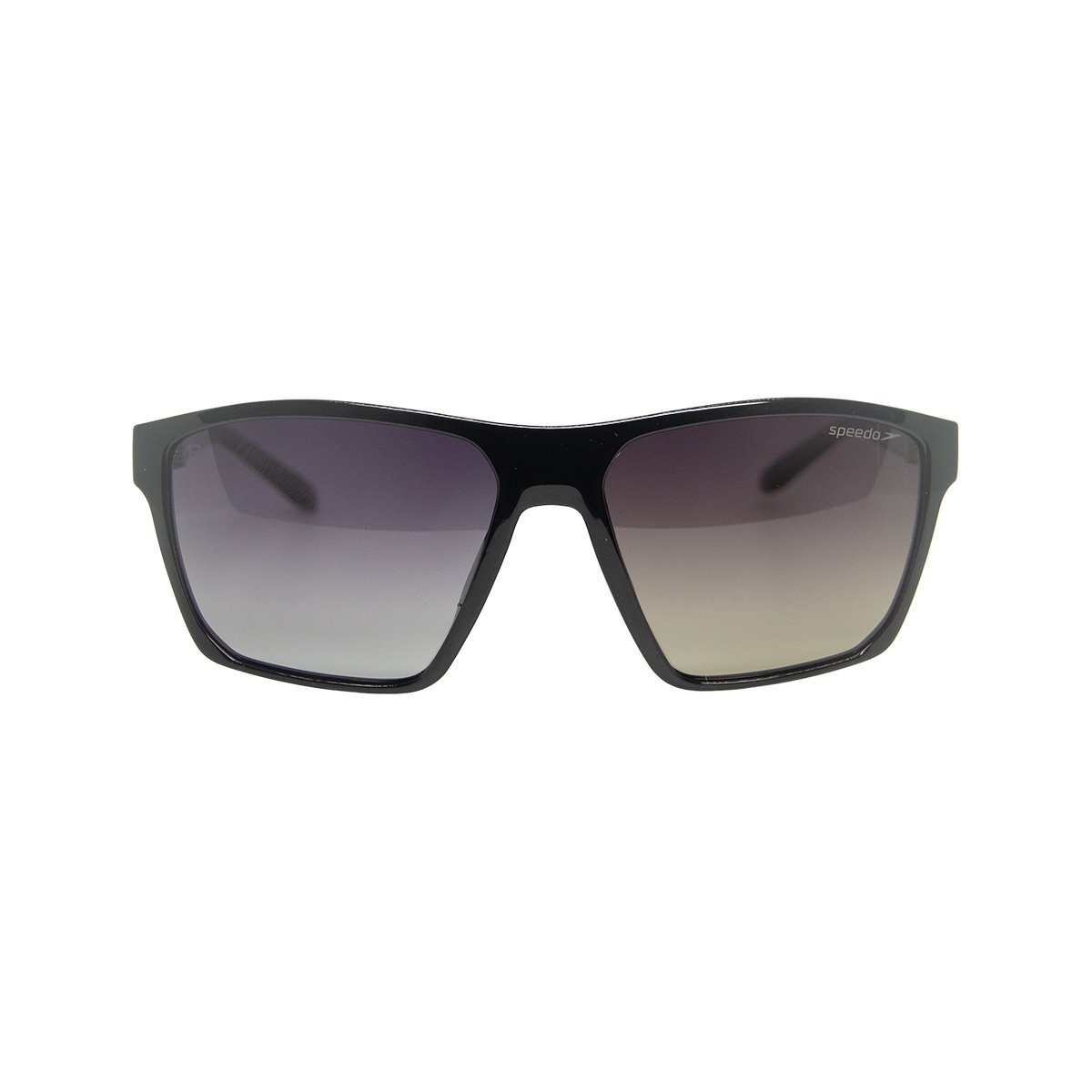 Oculos Solar Speedo Berlari 1 A01 Preto Brilho Lente Cinza Degrade Polarizada Preto 2