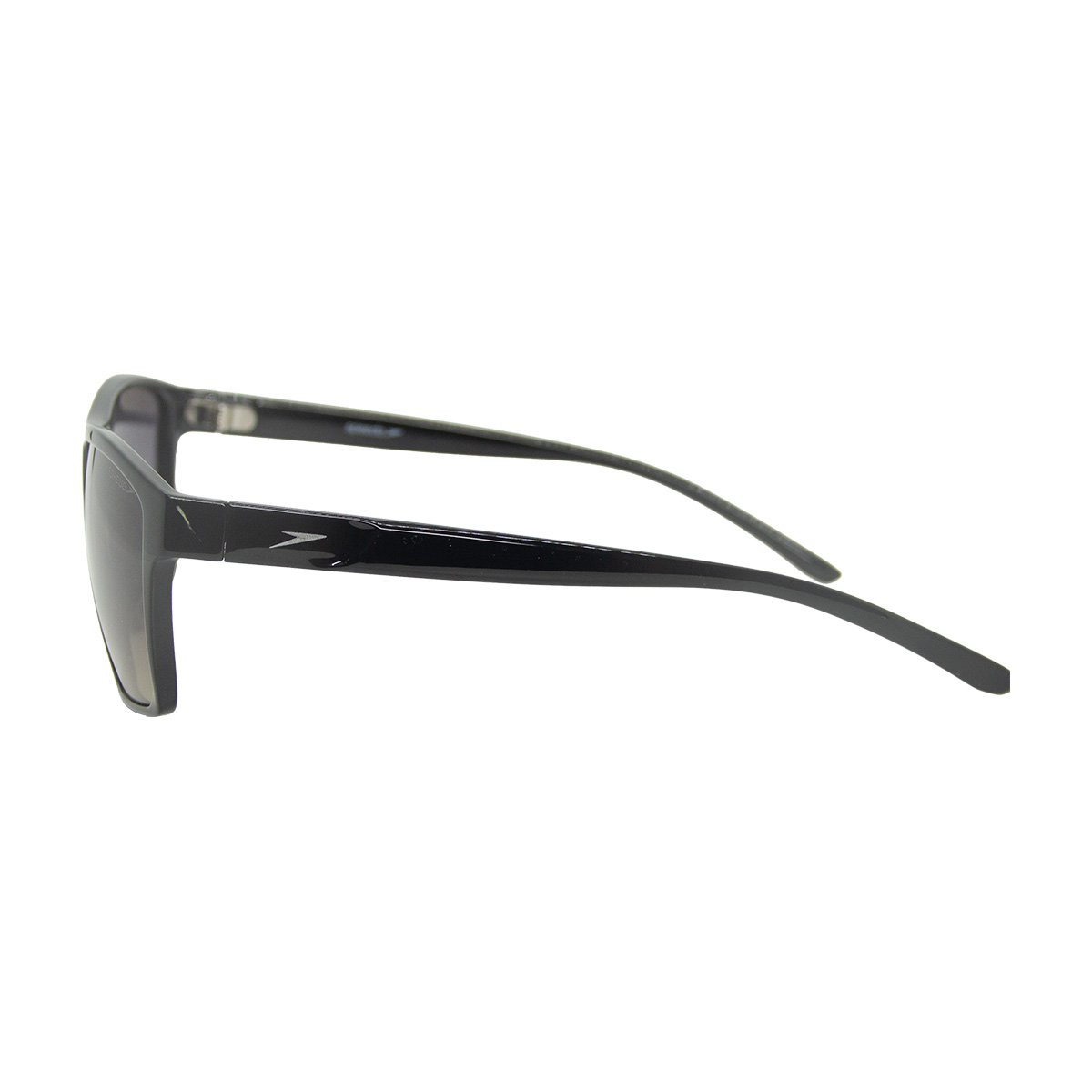 Oculos Solar Speedo Berlari 1 A01 Preto Brilho Lente Cinza Degrade Polarizada Preto 3