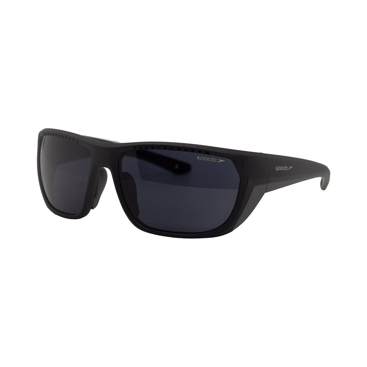 Oculos Solar Speedo Speeder 13 A11 Preto Fosco Lente Cinza Polarizada