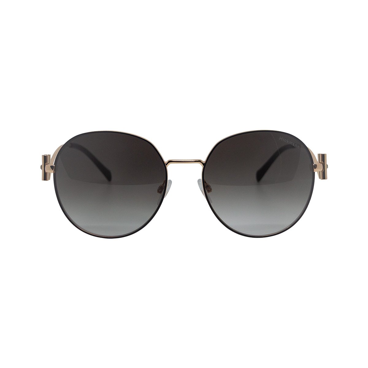 Oculos Solar Hickmann Hi30004 04a Preto Fosco Lente Cinza Degrade Preto 2