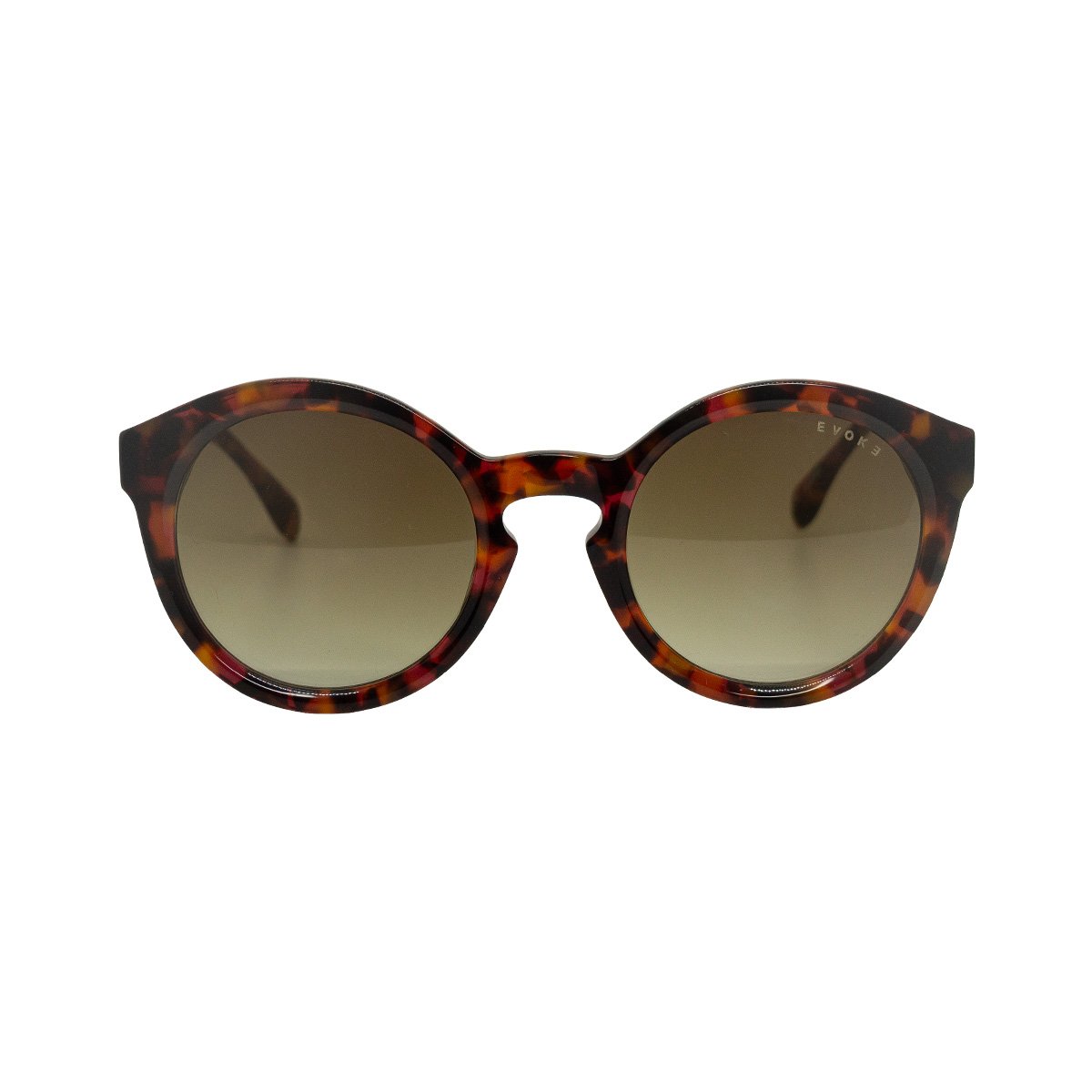 Oculos Solar Evoke Evk 47 G21 Marrom Brilho Demi Lente Marrom Degrade Marrom 2