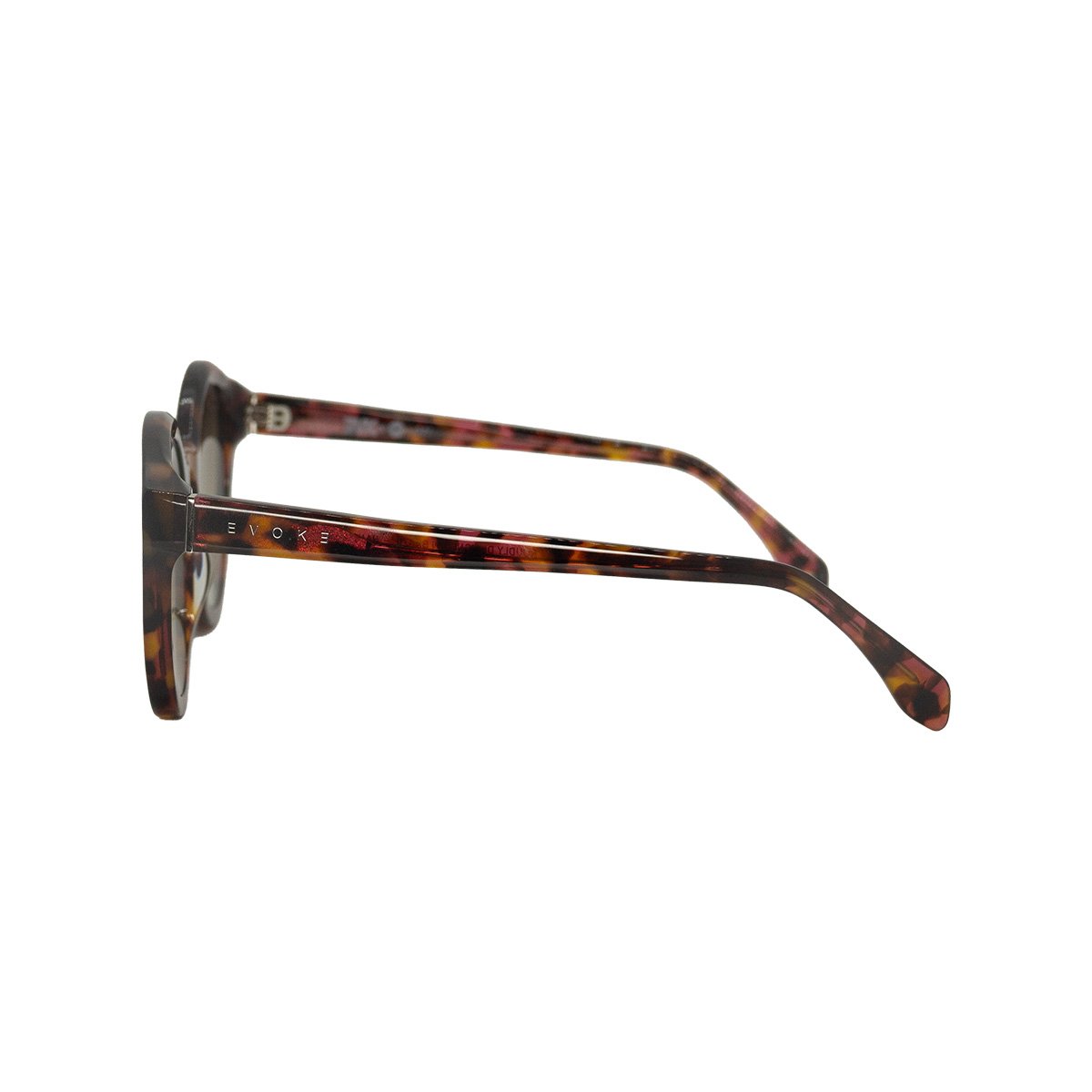 Oculos Solar Evoke Evk 47 G21 Marrom Brilho Demi Lente Marrom Degrade Marrom 3