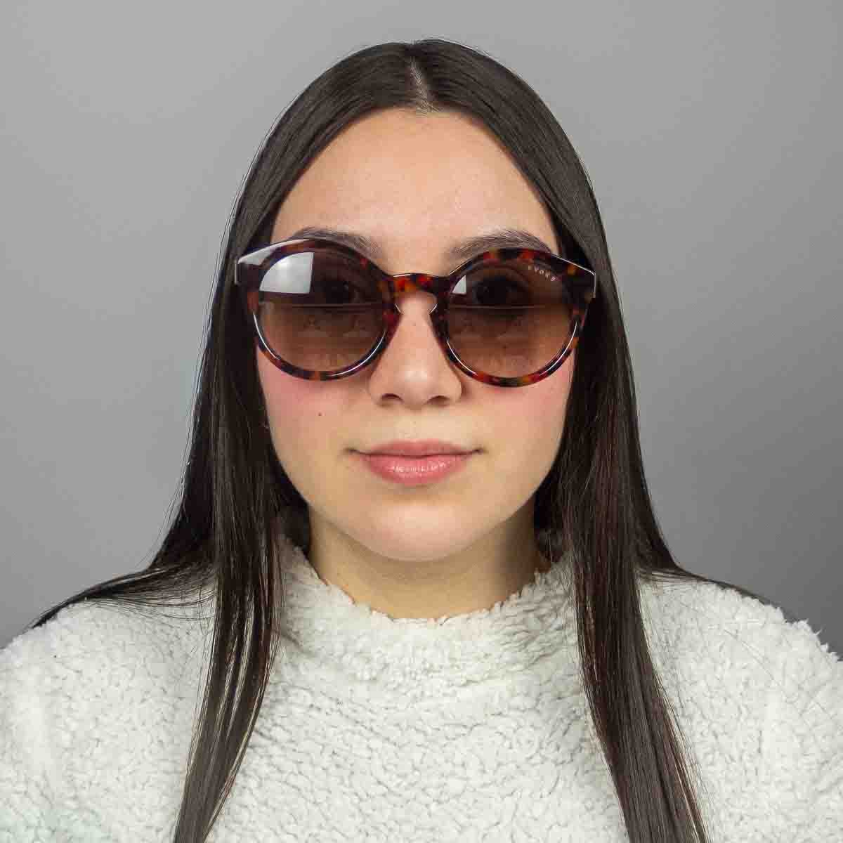 Oculos Solar Evoke Evk 47 G21 Marrom Brilho Demi Lente Marrom Degrade Marrom 4