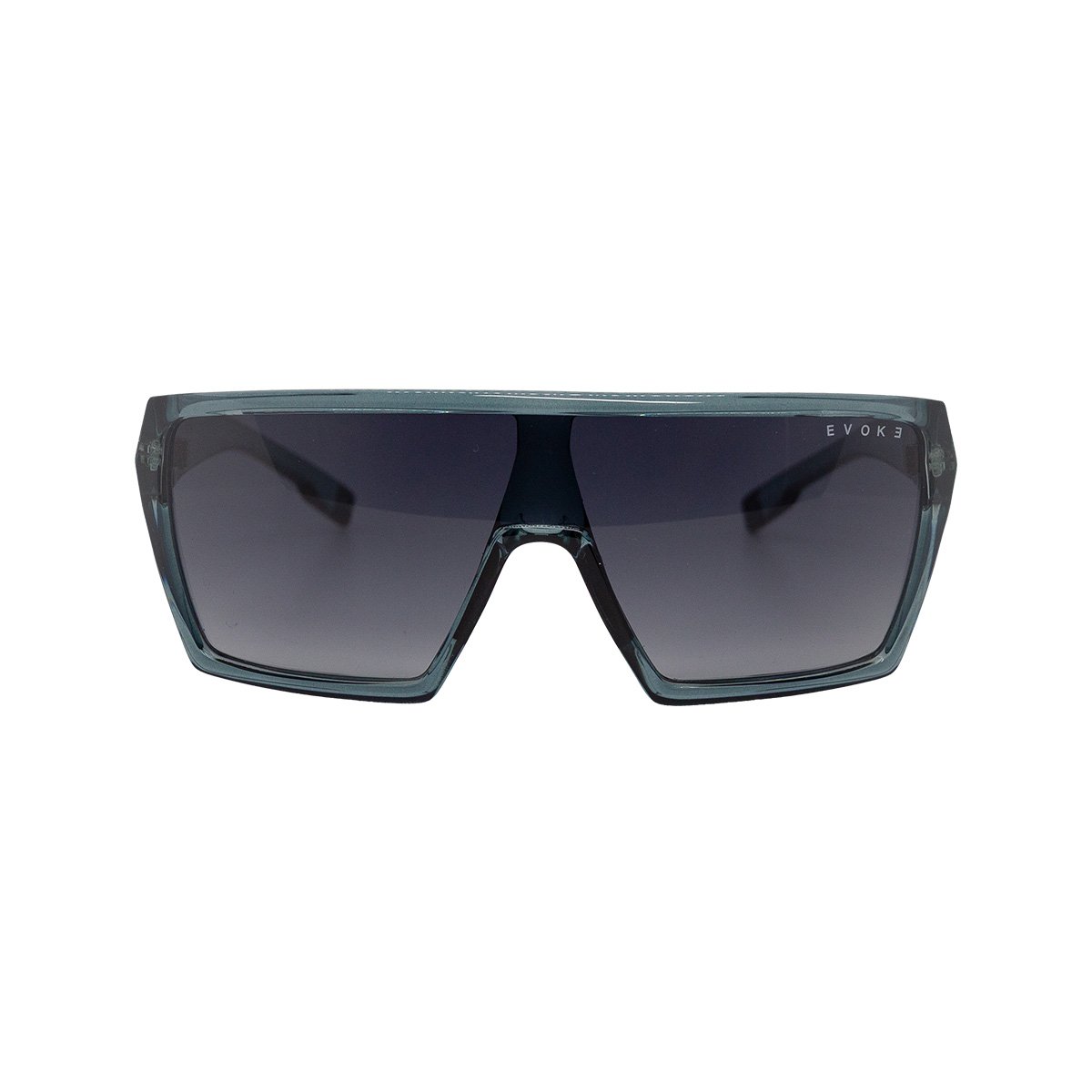 Oculos Solar Evoke Bionic Alfa T01 Azul Translucido Lente Cinza Degrade Azul 2
