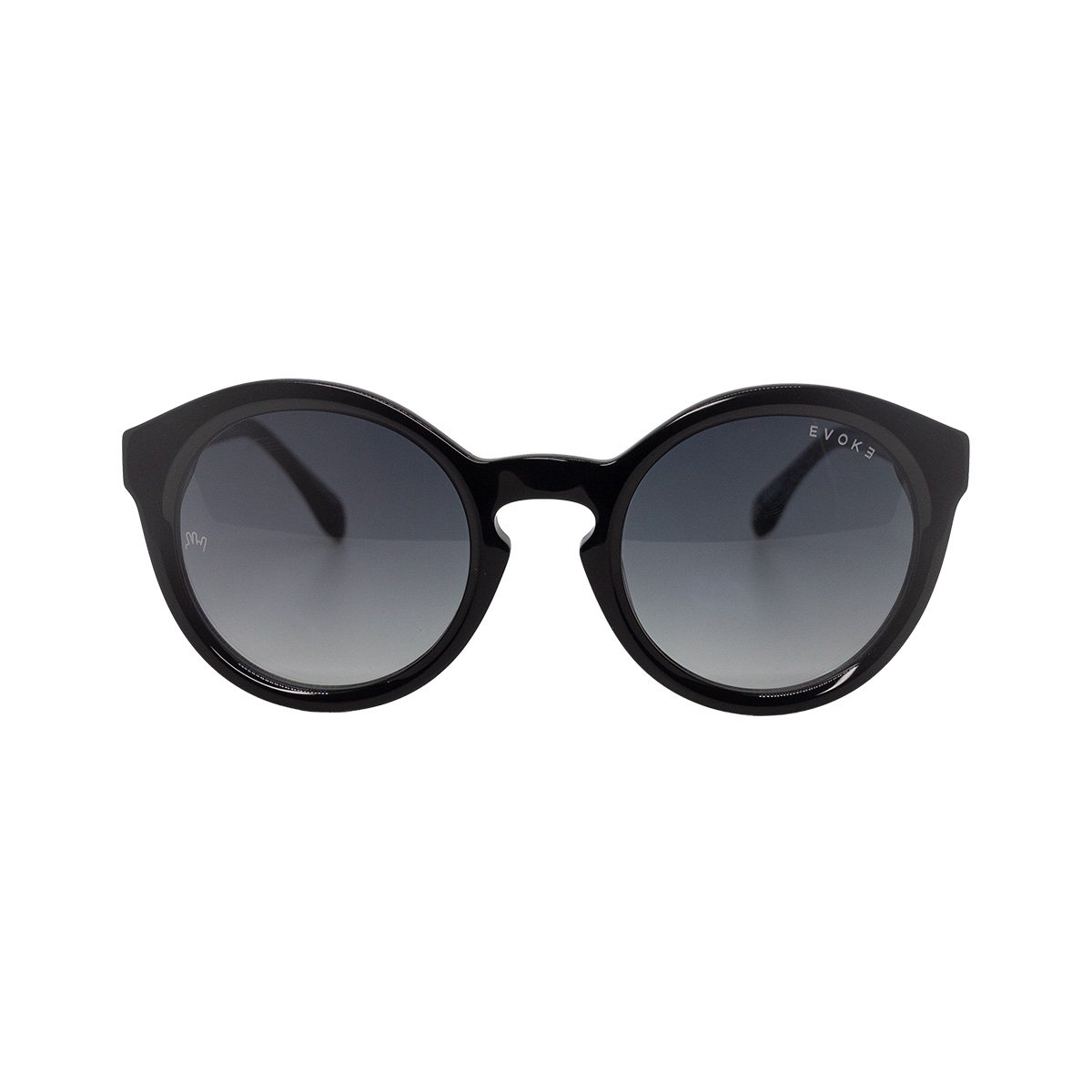Oculos Solar Evoke Evk 47 Eoh11 Preto Brilho Lente Cinza Degrade Preto 2