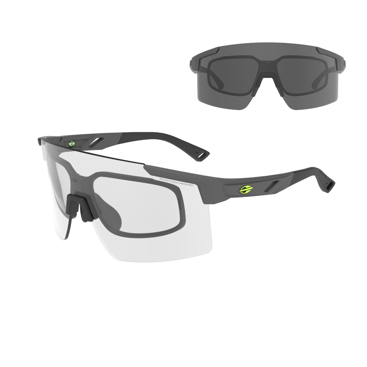 Oculos Solar Mormaii Grand Tour 4 M0212dm272 Cinza Fosco Lente Cinza Fotocromatica cat1