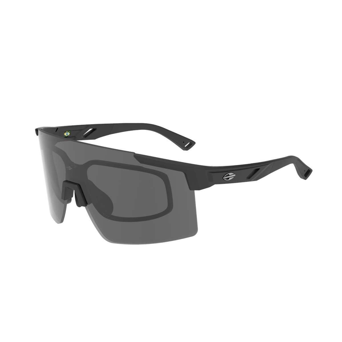 Oculos Solar Mormaii Grand Tour 4 M0212a1401 Preto Fosco Lente Cinza cat1