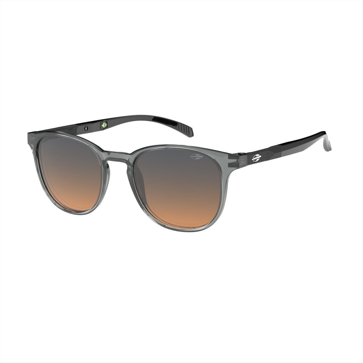 Oculos Solar Mormaii Phuket M0210d4921 Fume Brilho Lente Azul Degrade cat1