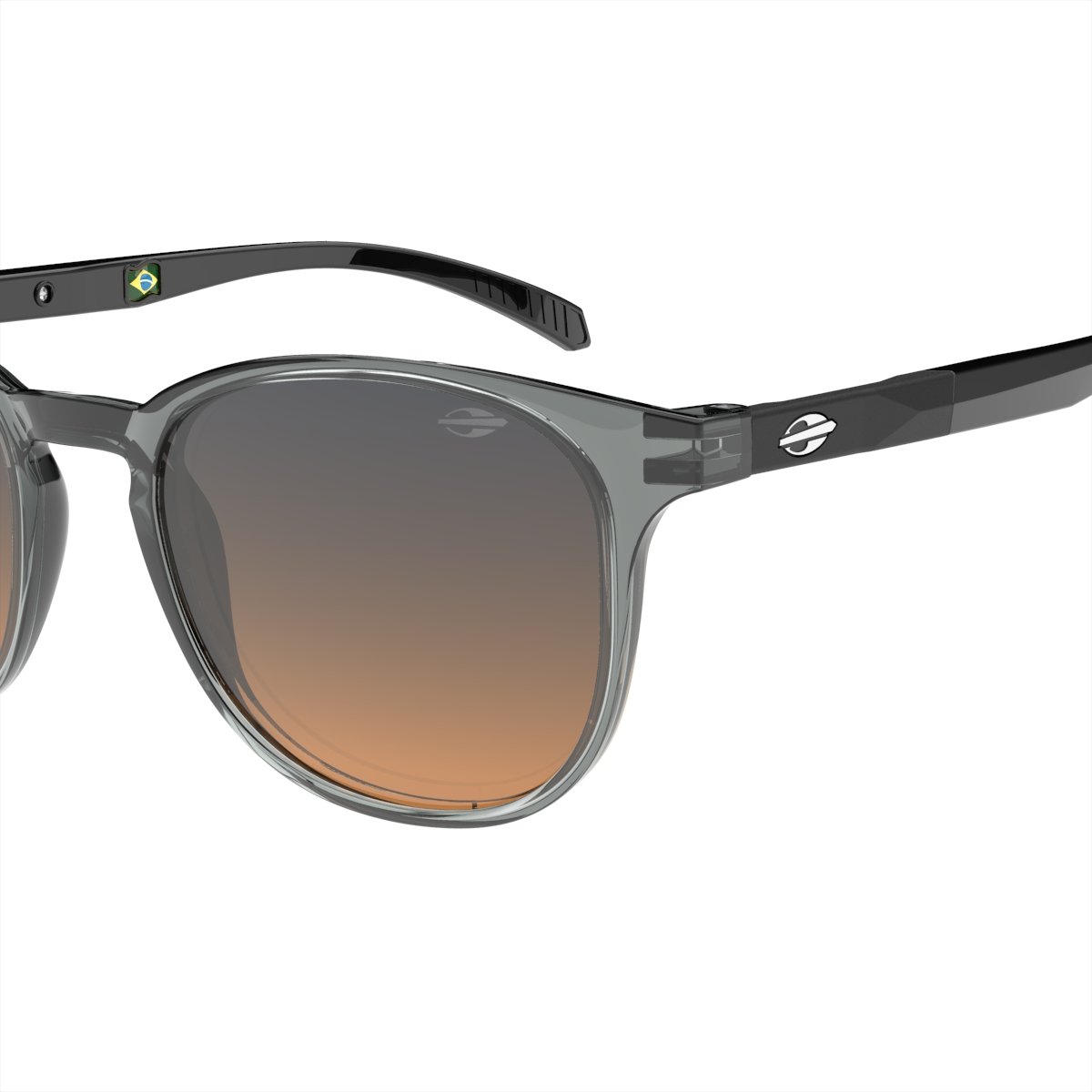Oculos Solar Mormaii Phuket M0210d4921 Fume Brilho Lente Azul Degrade cat1 Cinza 3