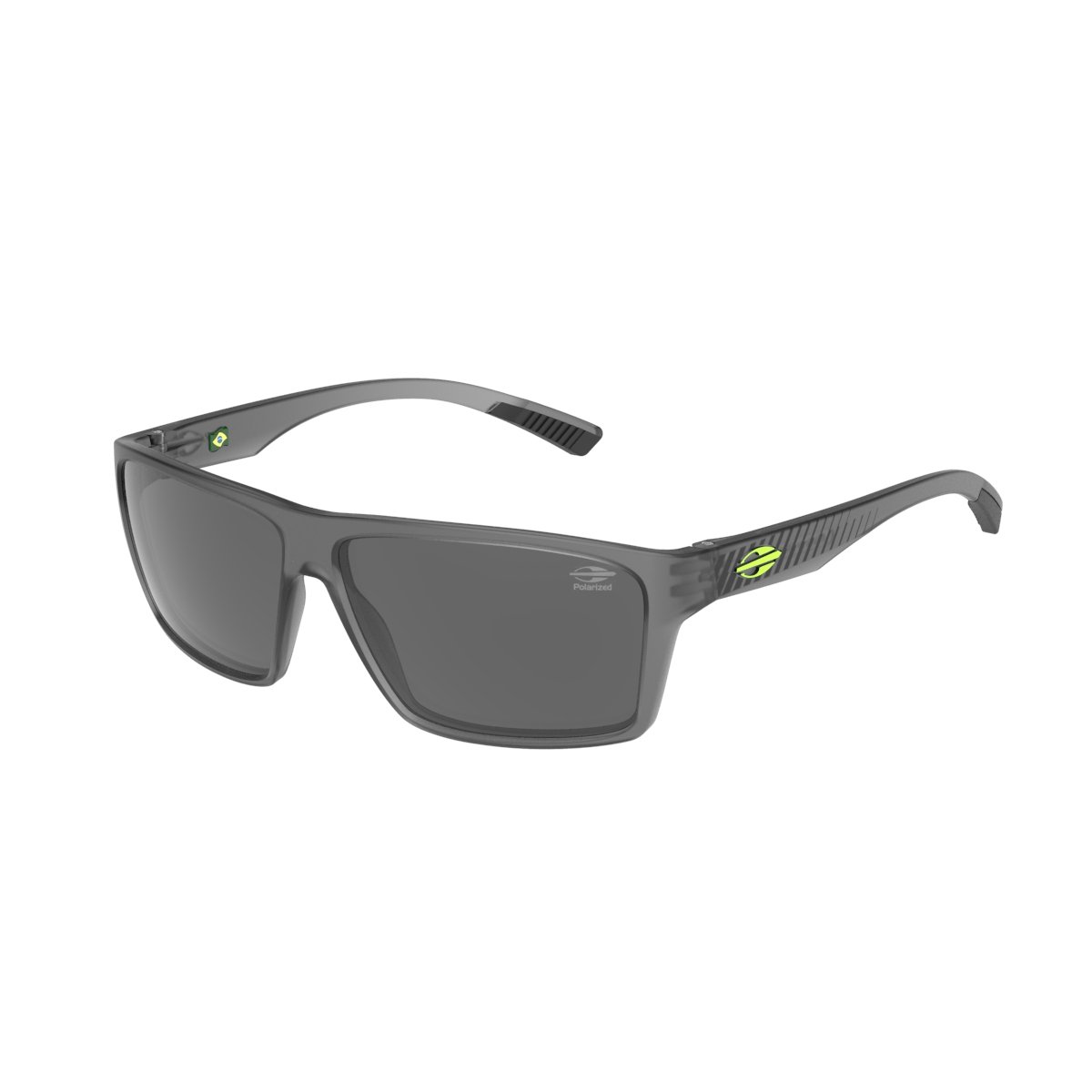 Oculos Solar Mormaii Munique Sun M0211d7803 Fume Fosco Lente Cinza Polarizada cat1
