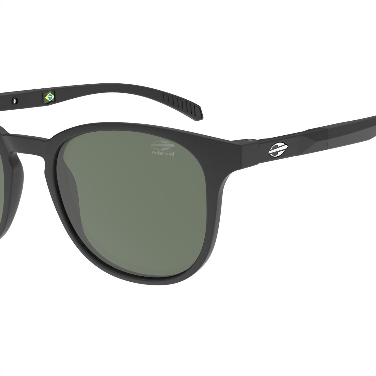Oculos Solar Mormaii Phuket M0210a1489 Preto Fosco Lente Verde Polarizada cat1 Preto 3