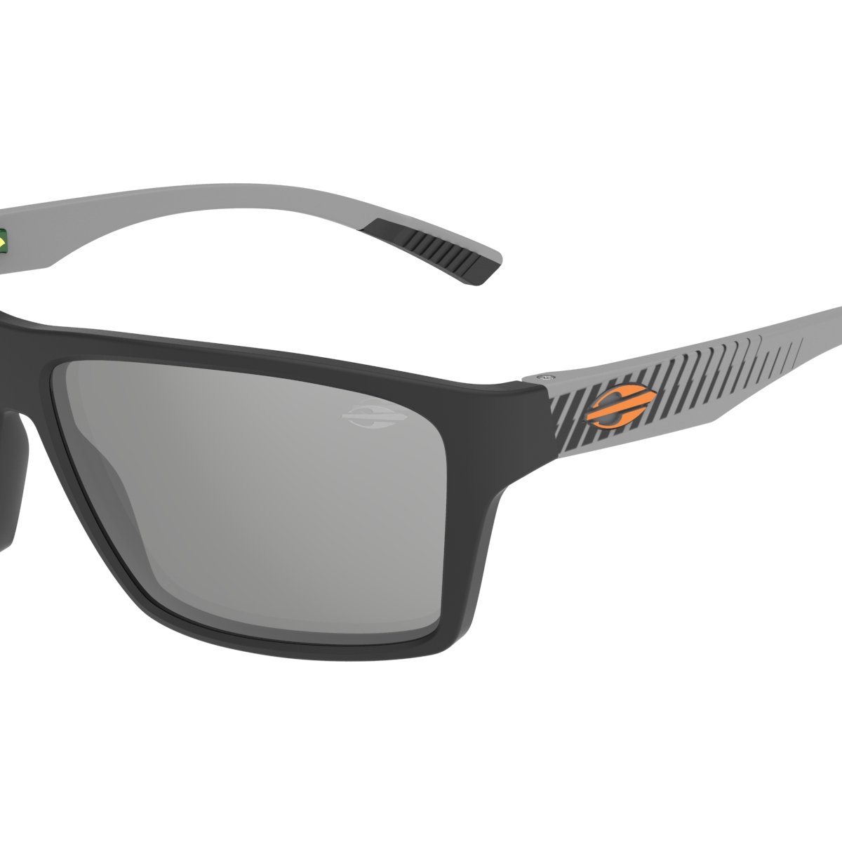 Oculos Solar Mormaii Munique Sun M0211apj09 Preto Fosco Lente Cinza Espelhada cat1 Preto 3