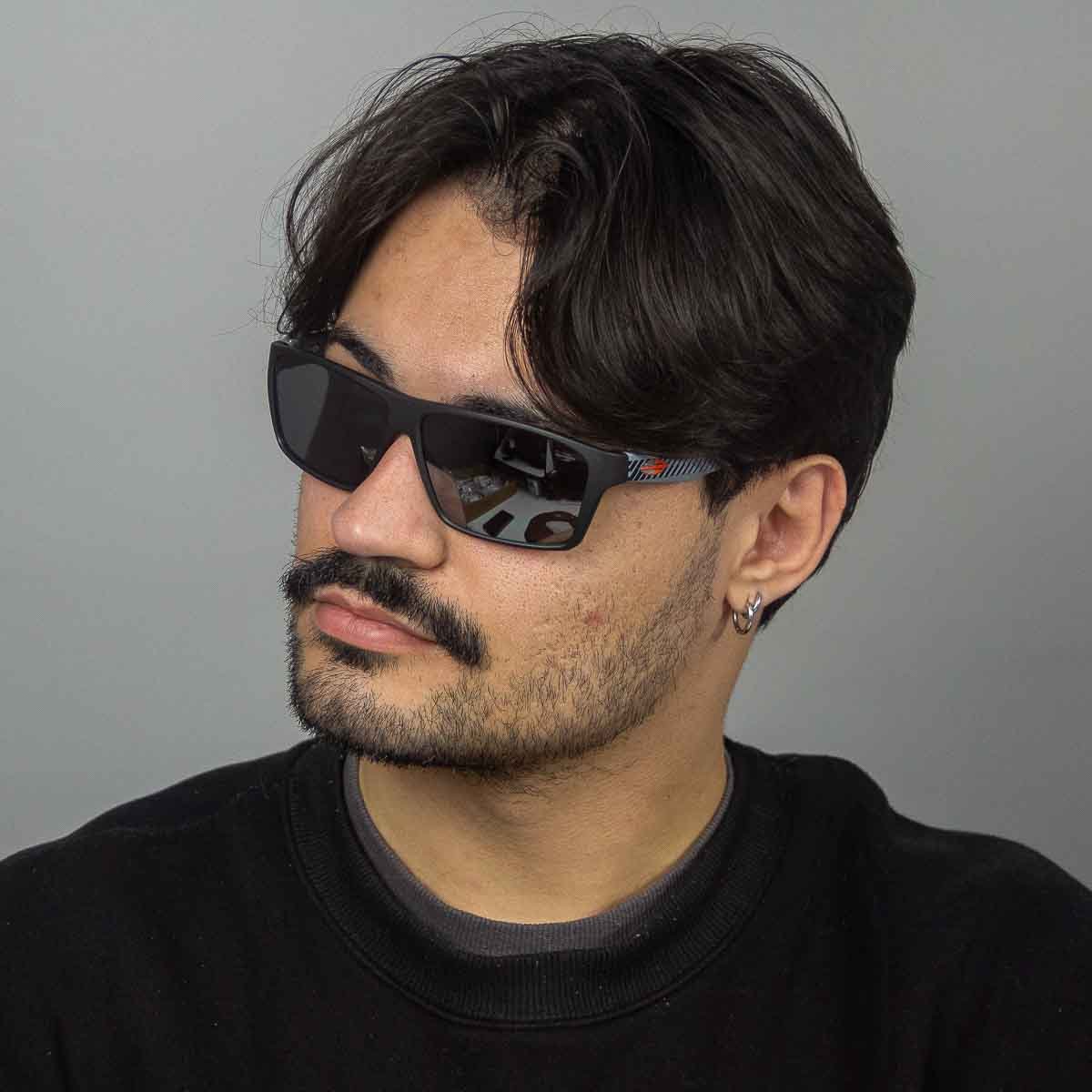 Oculos Solar Mormaii Munique Sun M0211apj09 Preto Fosco Lente Cinza Espelhada cat1 Preto 5