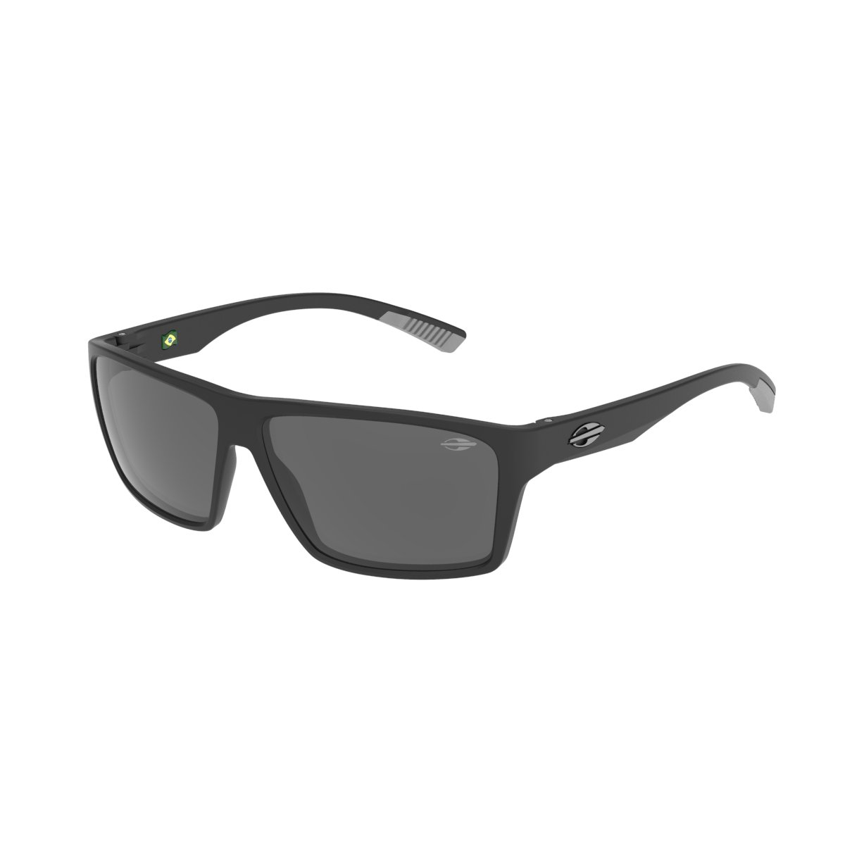 Oculos Solar Mormaii Munique Sun M0211afe01 Preto Fosco Lente Cinza cat1