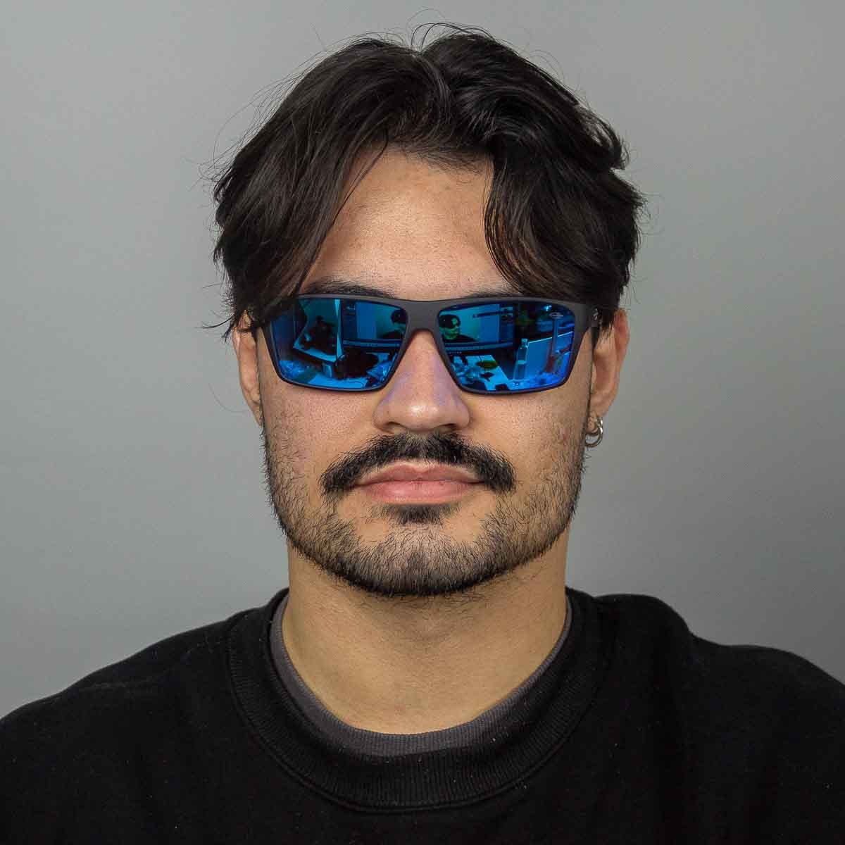 Oculos Solar Mormaii Munique Sun M0211kc697 Azul Fosco Lente Azul Espelhada cat1 Azul 4