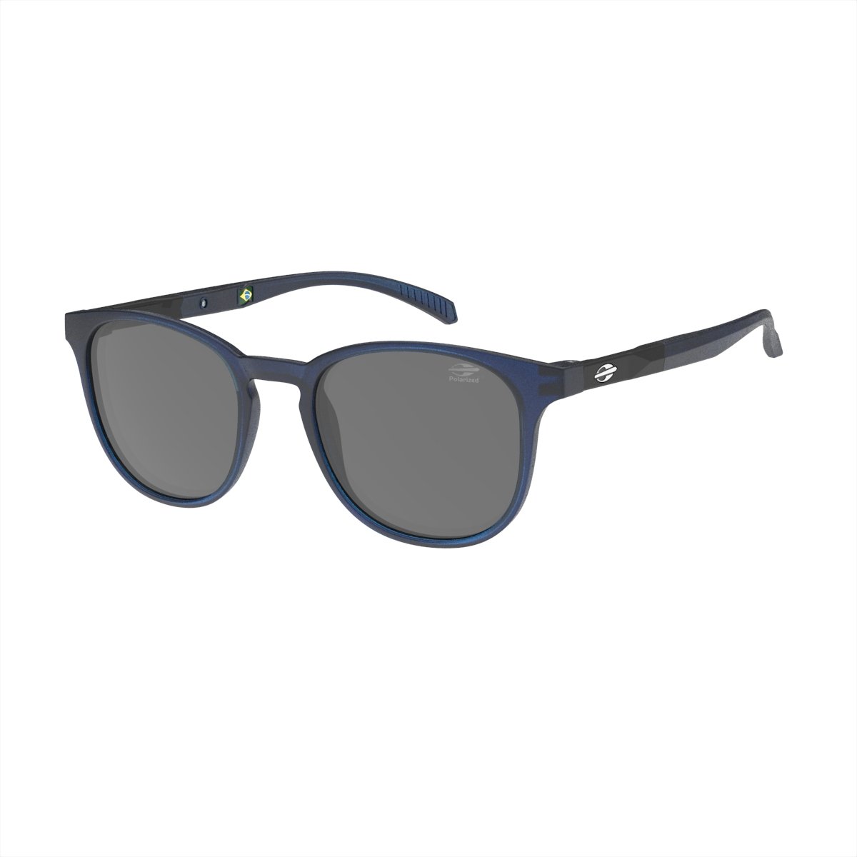 Oculos Solar Mormaii Phuket M0210k2603 Azul Fosco Lente Cinza Polarizada cat1