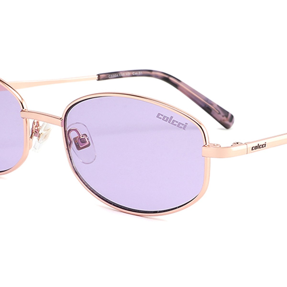 Oculos Solar Colcci C0304E60AD Rose Brilho Lente Roxo cat1 Rosa 3
