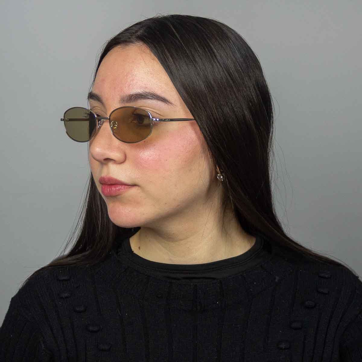 Oculos Solar Colcci c0304E10AN Dourado Brilho Lente Marrom cat1 Dourado 5