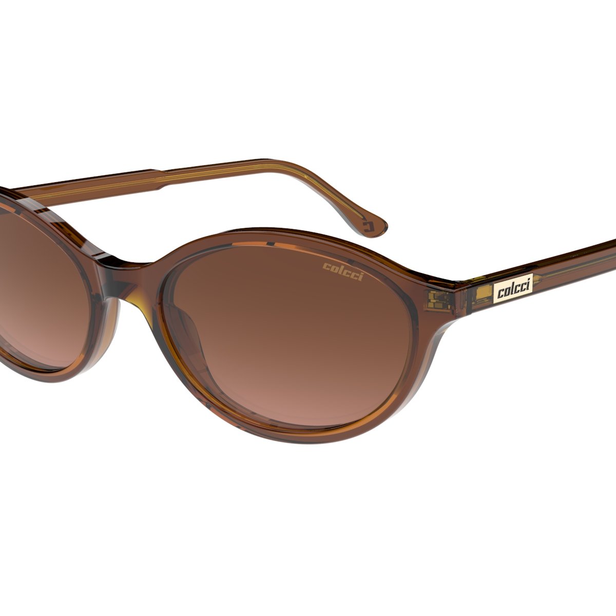 Oculos Solar Colcci Charlotte Sun C0311j39a6 Marrom Brilho Lente Marrom Degrade cat1 Marrom 3