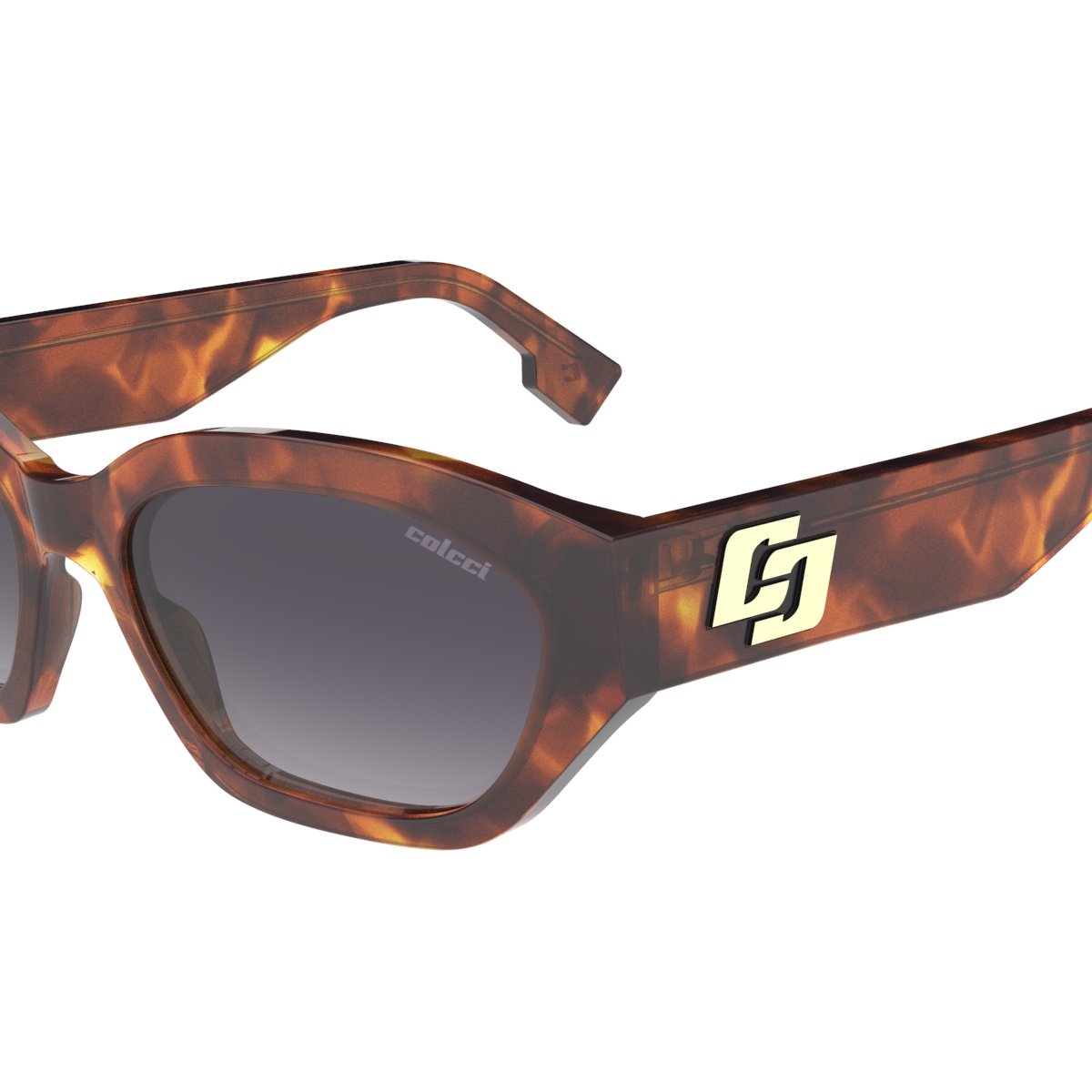 Oculos Solar Colcci Petra C0317j9033 Marrom Brilho Demi Lente Cinza Degrade cat1 Marrom 3