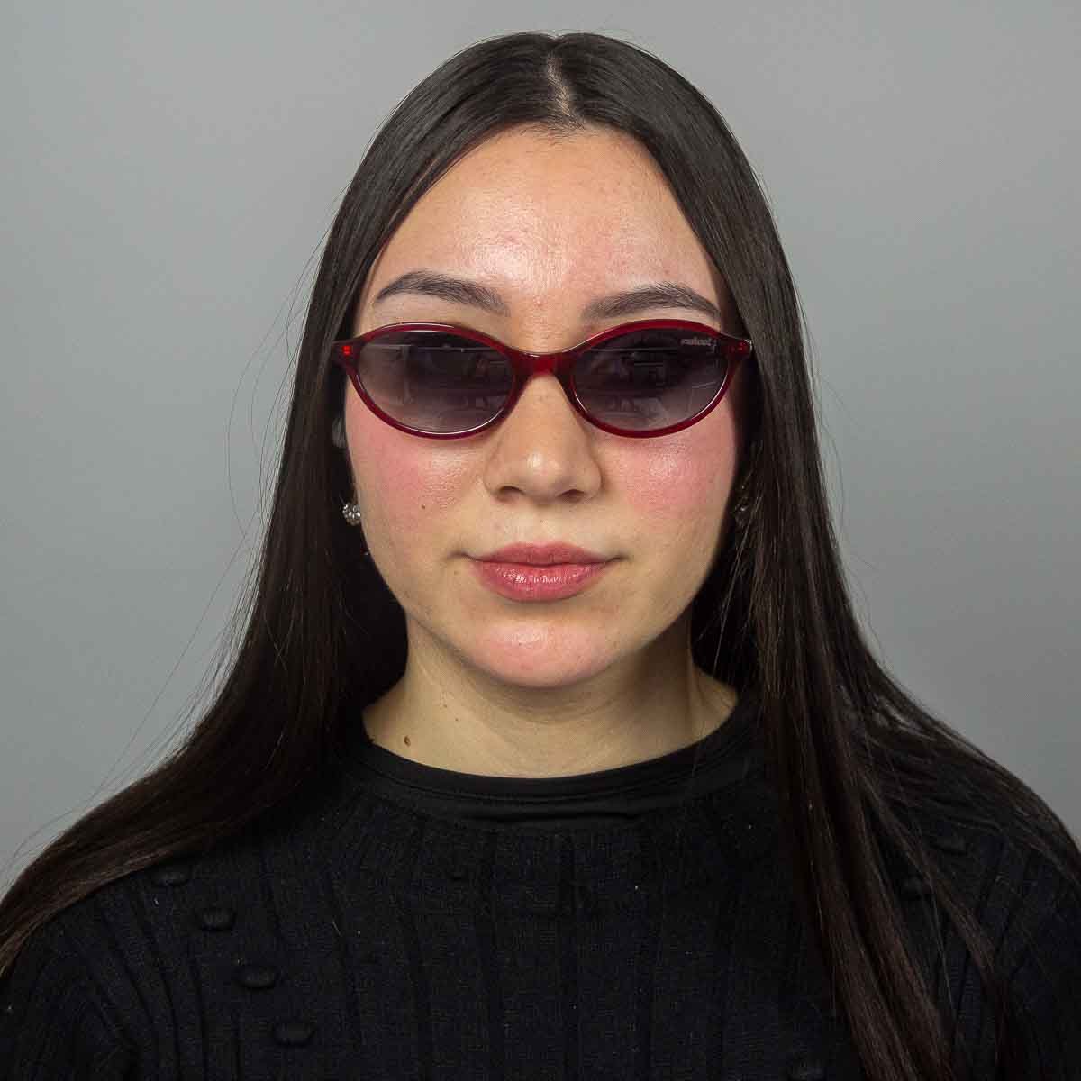 Oculos Solar Colcci Charlotte Sun C0311c5733 Vermelho Translucido Lente Cinza Degrade cat1 Vermelho 4