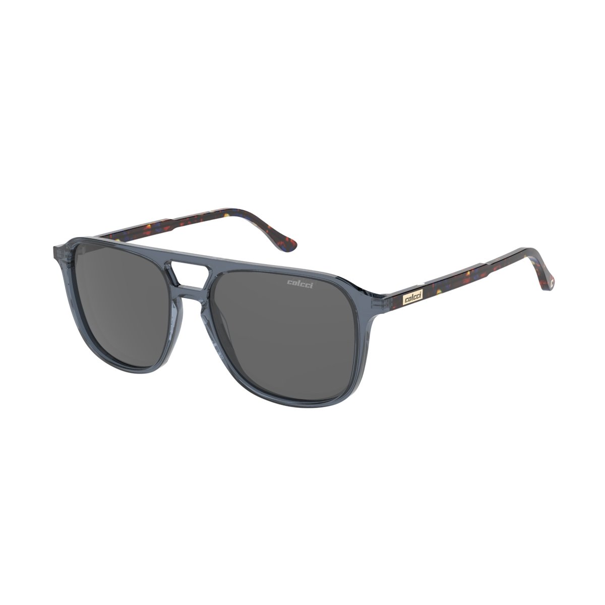 Oculos Solar Colcci Hunter C0319k0301 Azul Translucido Lente Cinza cat1