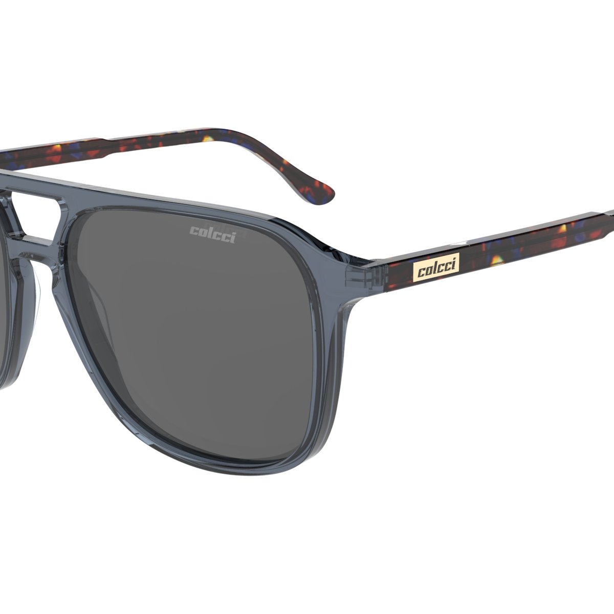 Oculos Solar Colcci Hunter C0319k0301 Azul Translucido Lente Cinza cat1 Azul 3