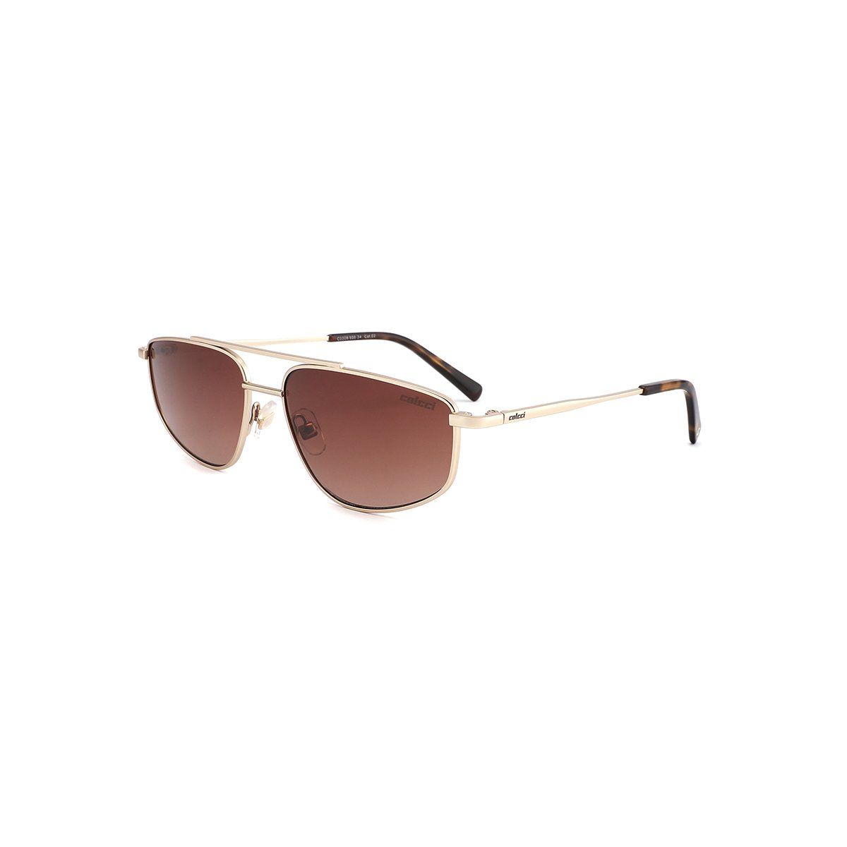 Oculos Solar Colcci C0308E0834 Dourado Fosco Lente Marrom Degrade cat1