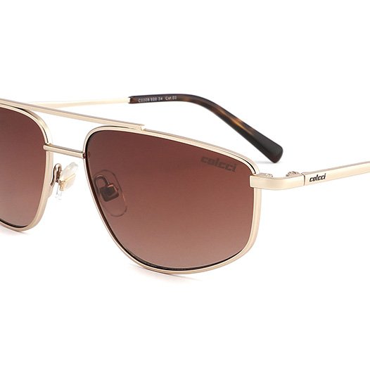 Oculos Solar Colcci C0308E0834 Dourado Fosco Lente Marrom Degrade cat1 Dourado 3