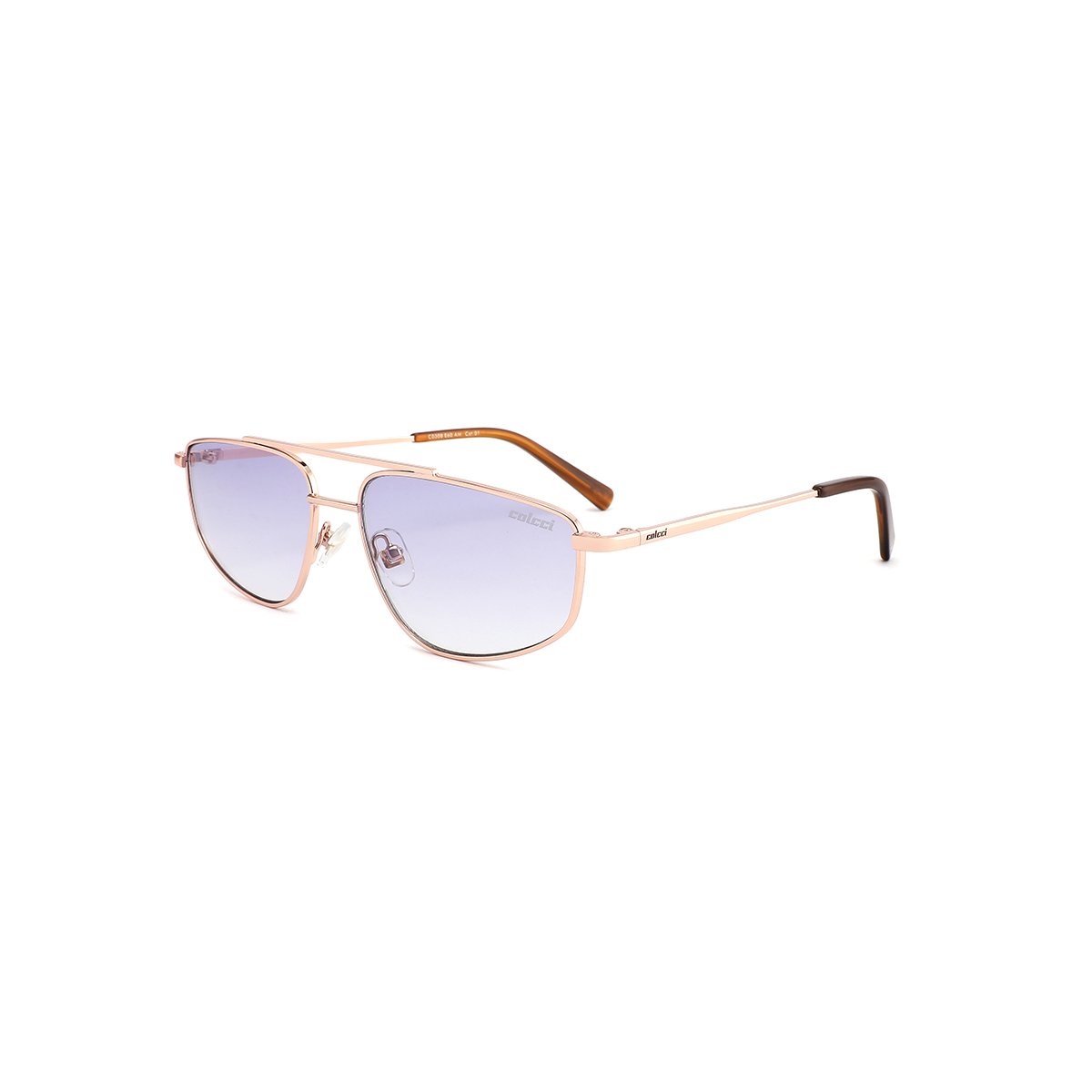 Oculos Solar Colcci C0308E60AM Rose Brilho Lente Roxo Degrade cat1