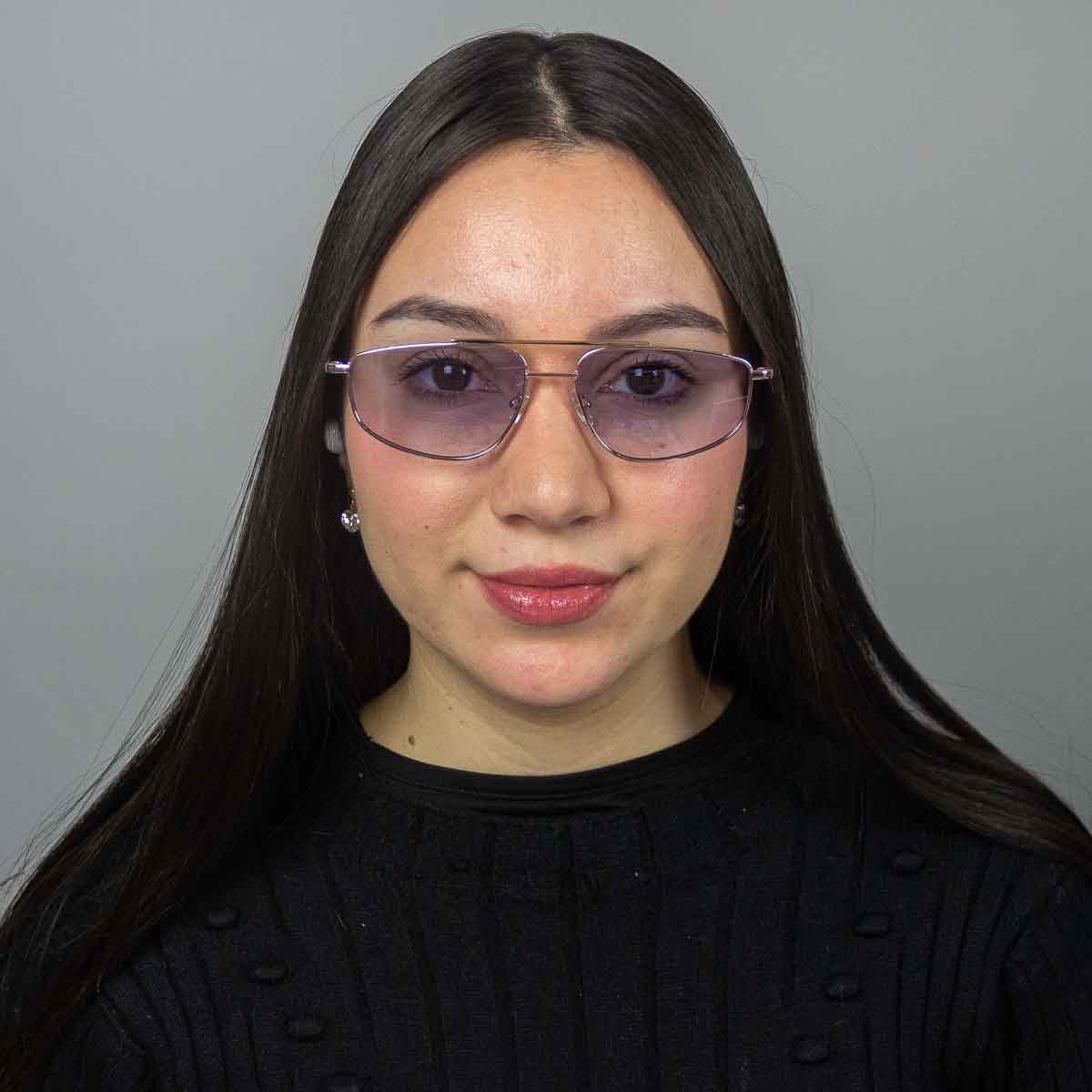 Oculos Solar Colcci C0308E60AM Rose Brilho Lente Roxo Degrade cat1 Rosa 4