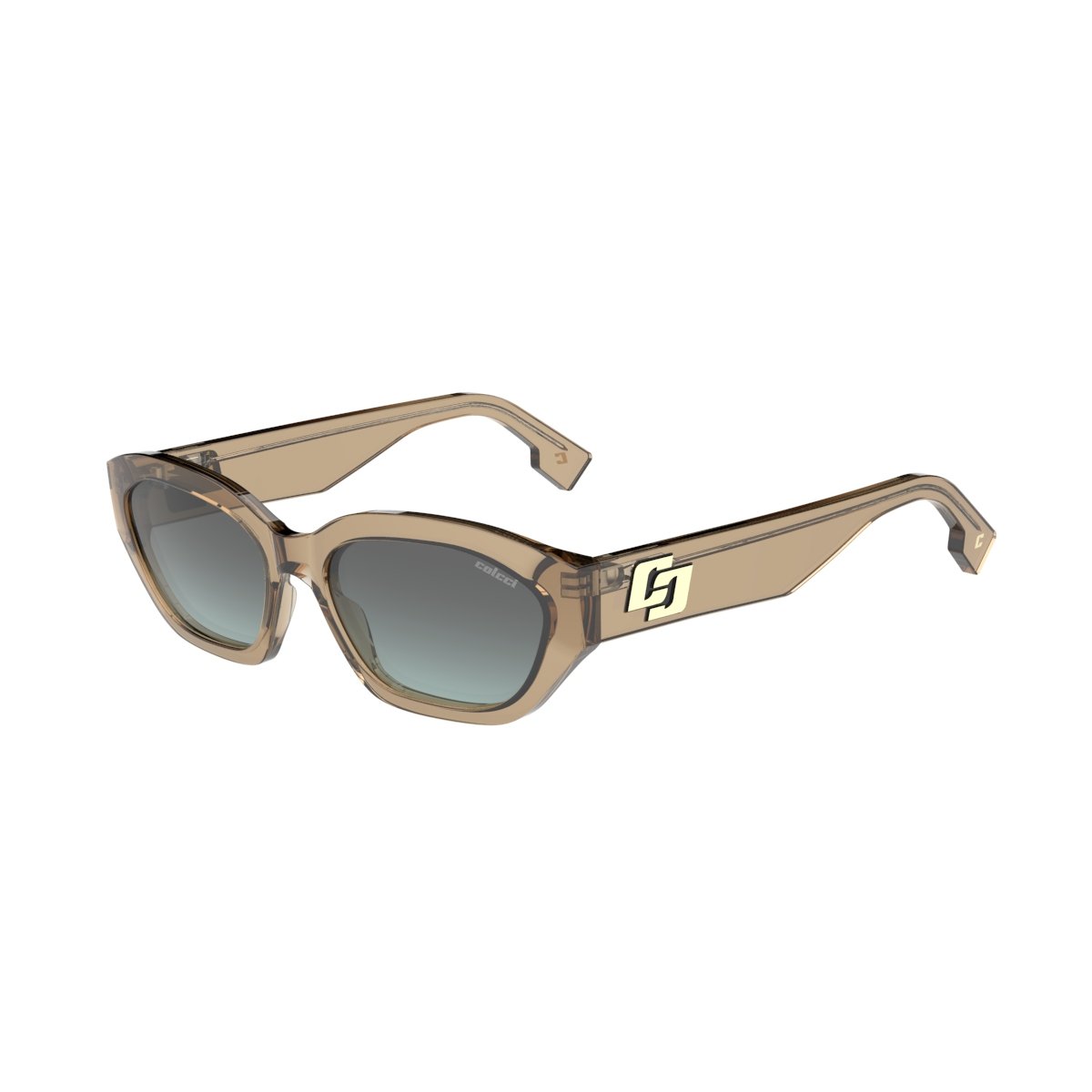 Oculos Solar Colcci Petra C0317fg3a9 Marrom Translucido Lente Cinza Degrade cat1
