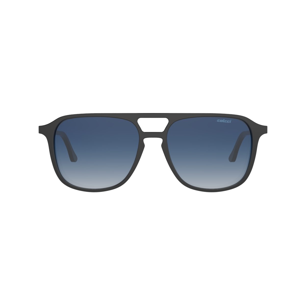 Oculos Solar Colcci Hunter C0319a0286 Preto Brilho Lente Azul Degrade cat1 Preto 2