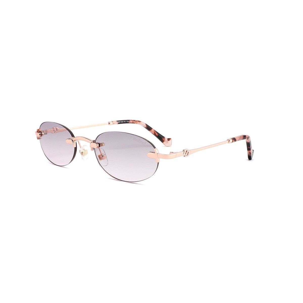 Oculos Solar Colcci C0309E6042 Rose Brilho Lente Azul Degrade cat1