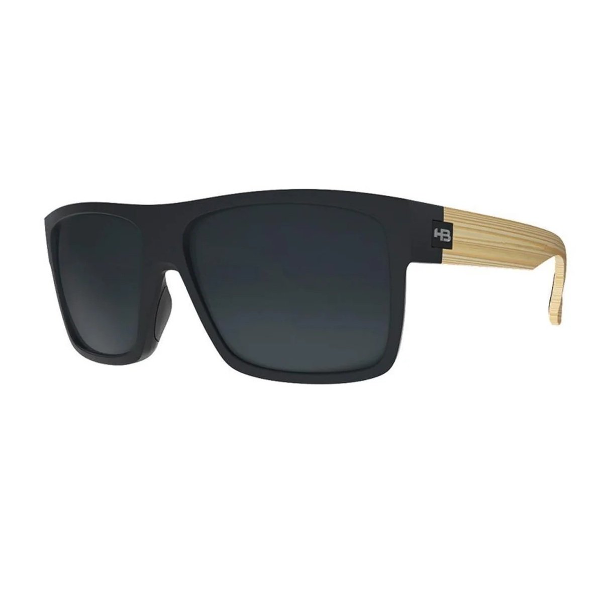 Oculos Solar HB Would 2.0 10104050261032 Preto Fosco Lente Cinza Polarizada