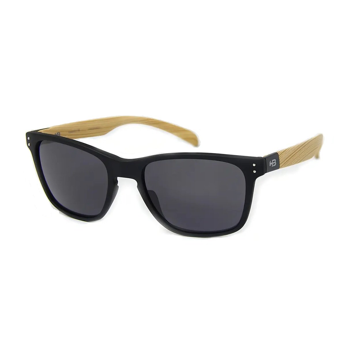 Oculos Solar HB Gipps 2 10100420261001 Preto Fosco Lente Cinza