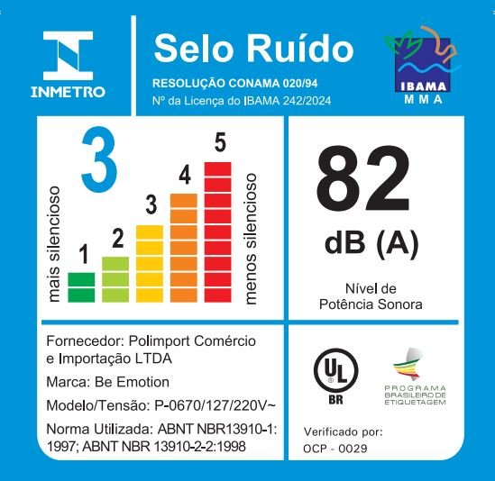 Be emotion Secador de Viagem Travel Dryer Preto 9