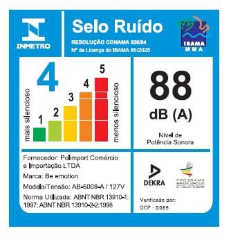 Modelador e Secador Multi Styler Be Emotion 127V 8