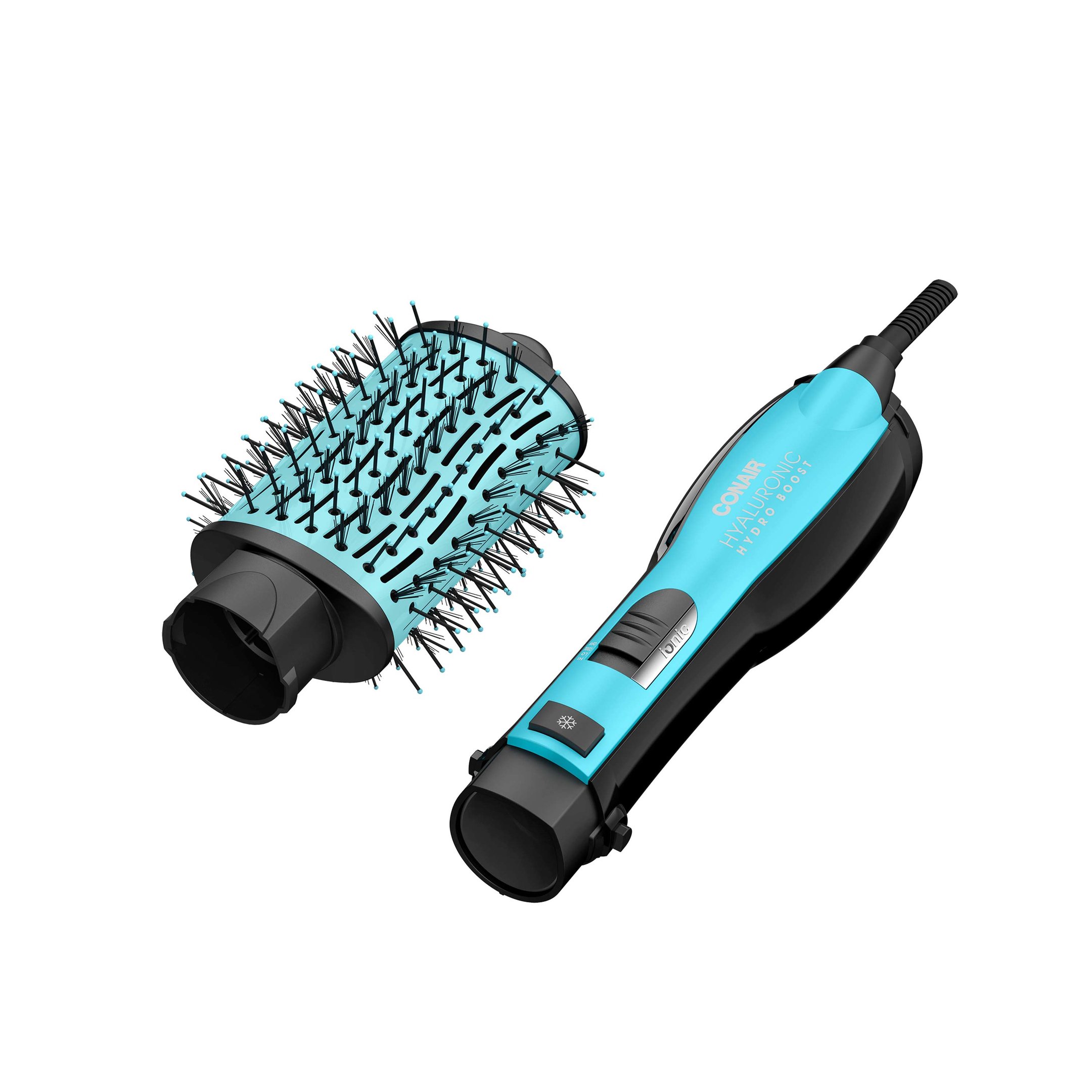 Escova Secadora e Modeladora Hyaluronic Conair Azul 4