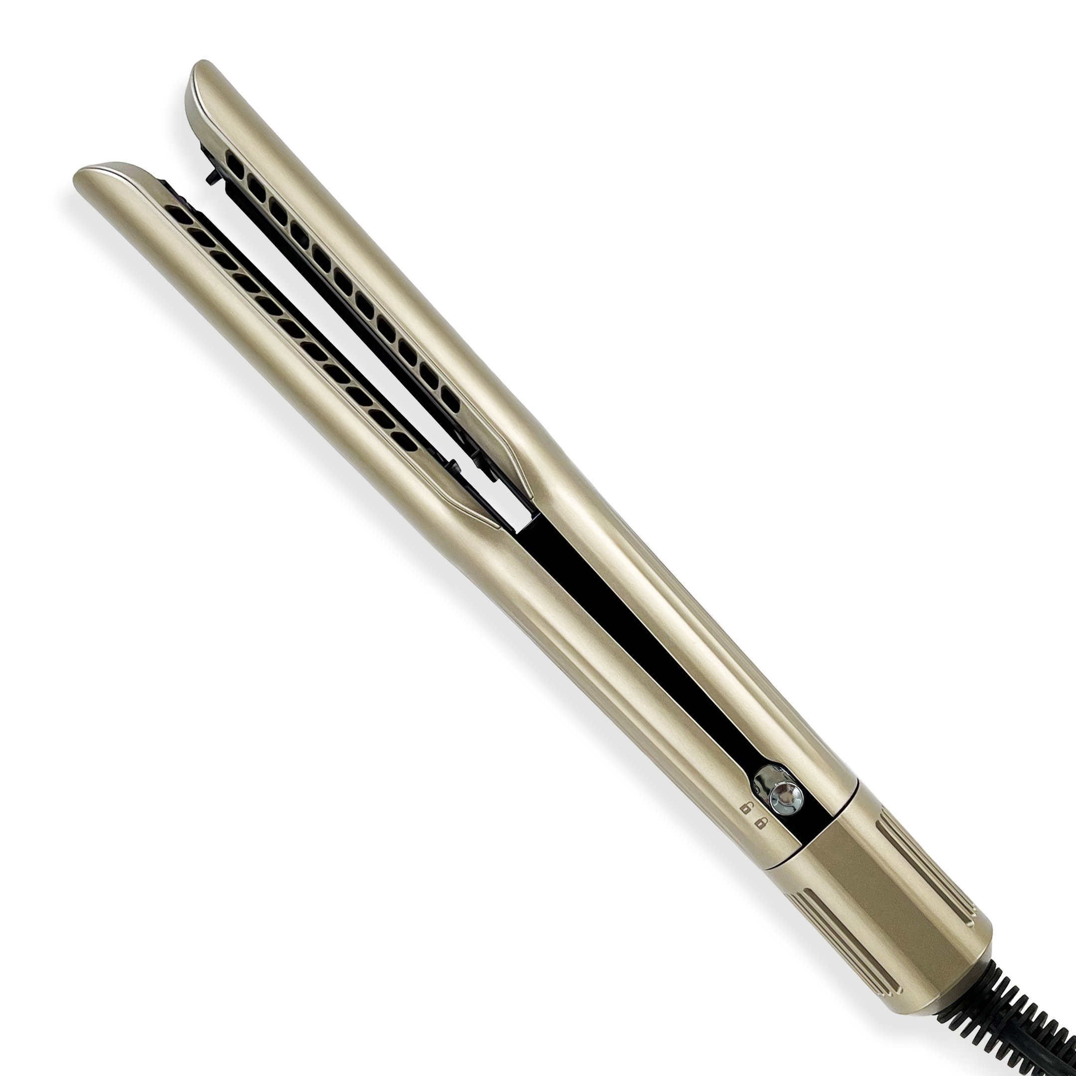 Prancha secadora Airliss be emotion Polishop Dourado 7