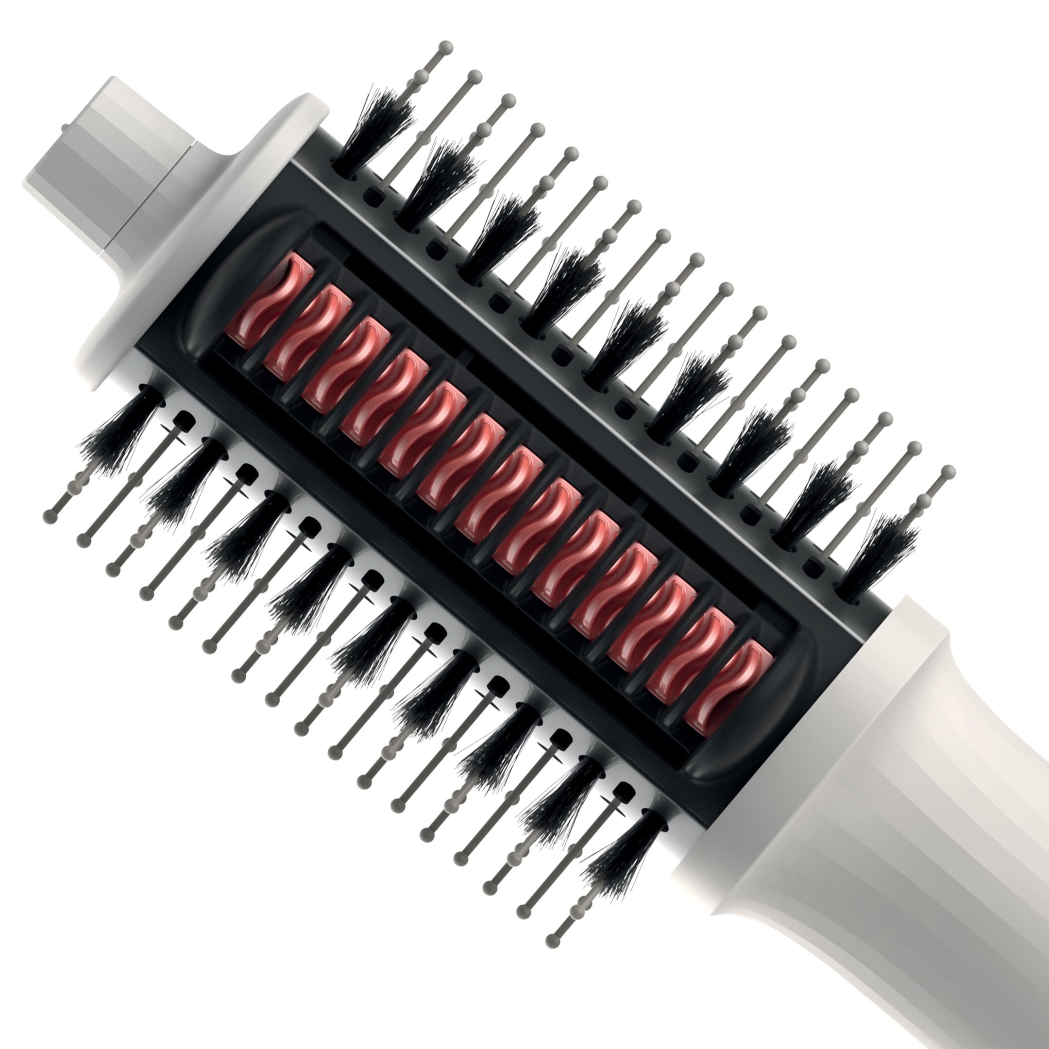 Escova Hot Brush 4 em 1 be emotion Polishop Branco 4