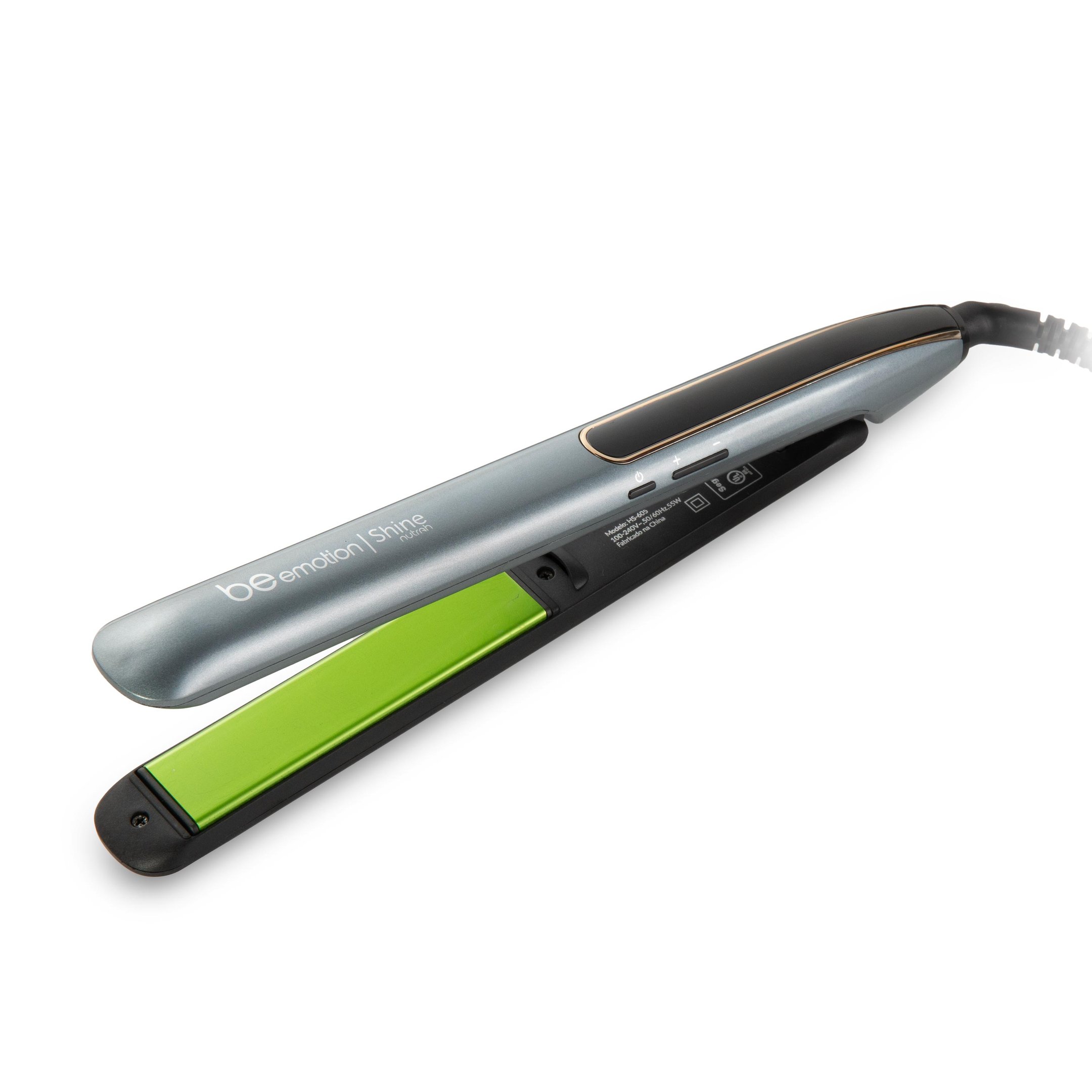 Secador Nutrah be emotion e Prancha de Cabelo Shine Nutrah Be Emotion Cinza 8