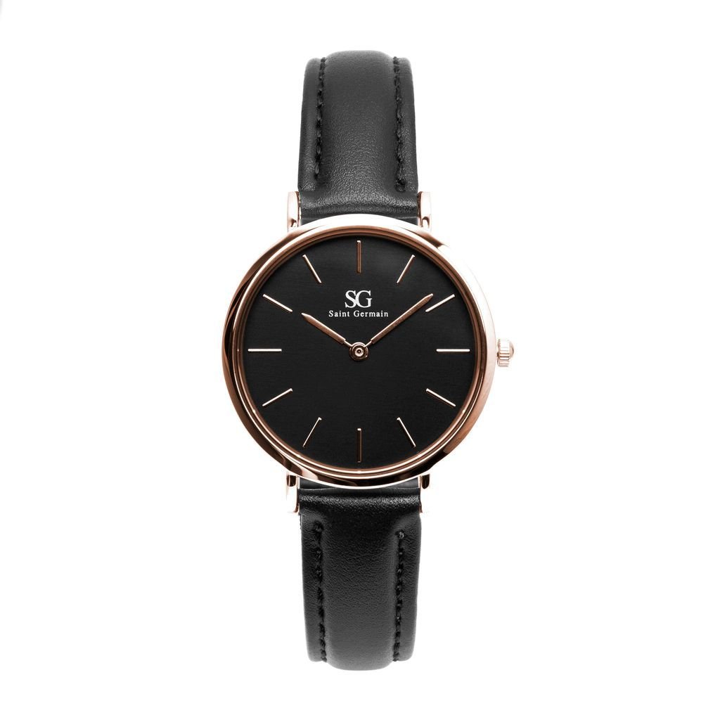 Relógio Feminino Murray Black Rosé Gold 32mm Preto 1