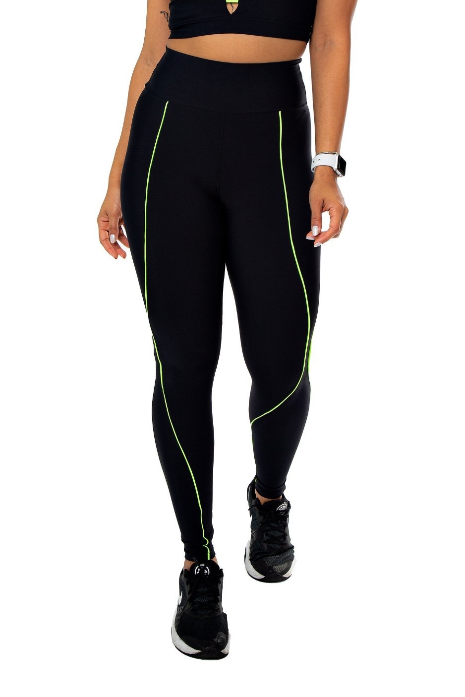 Abah Store - Moda fitness e acessórios Calça legging academia feminina zero  transparência 3D plus