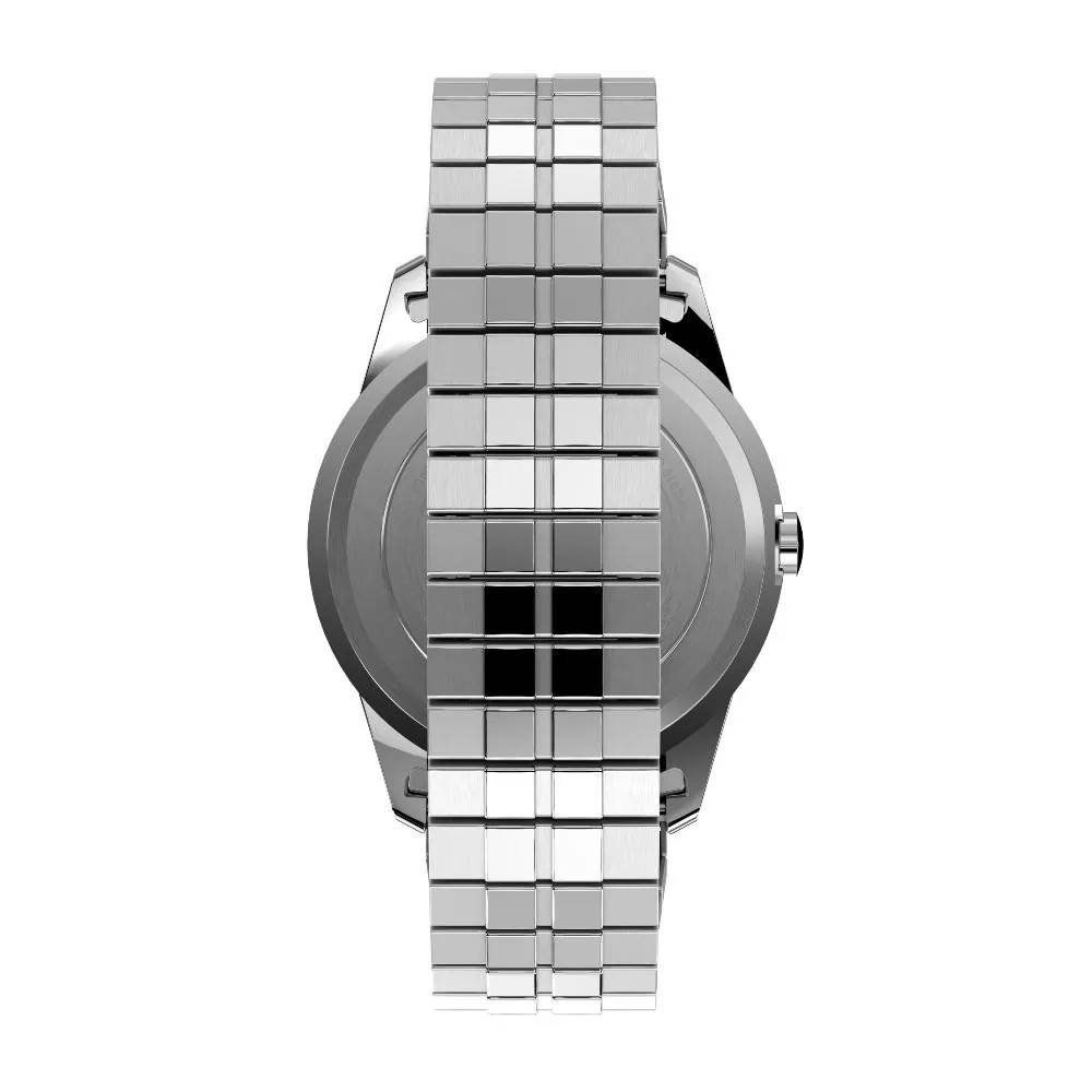 Relógio Timex Masculino Ref: Tw2v04400 Mola Prateado Easy Reader Prata 4